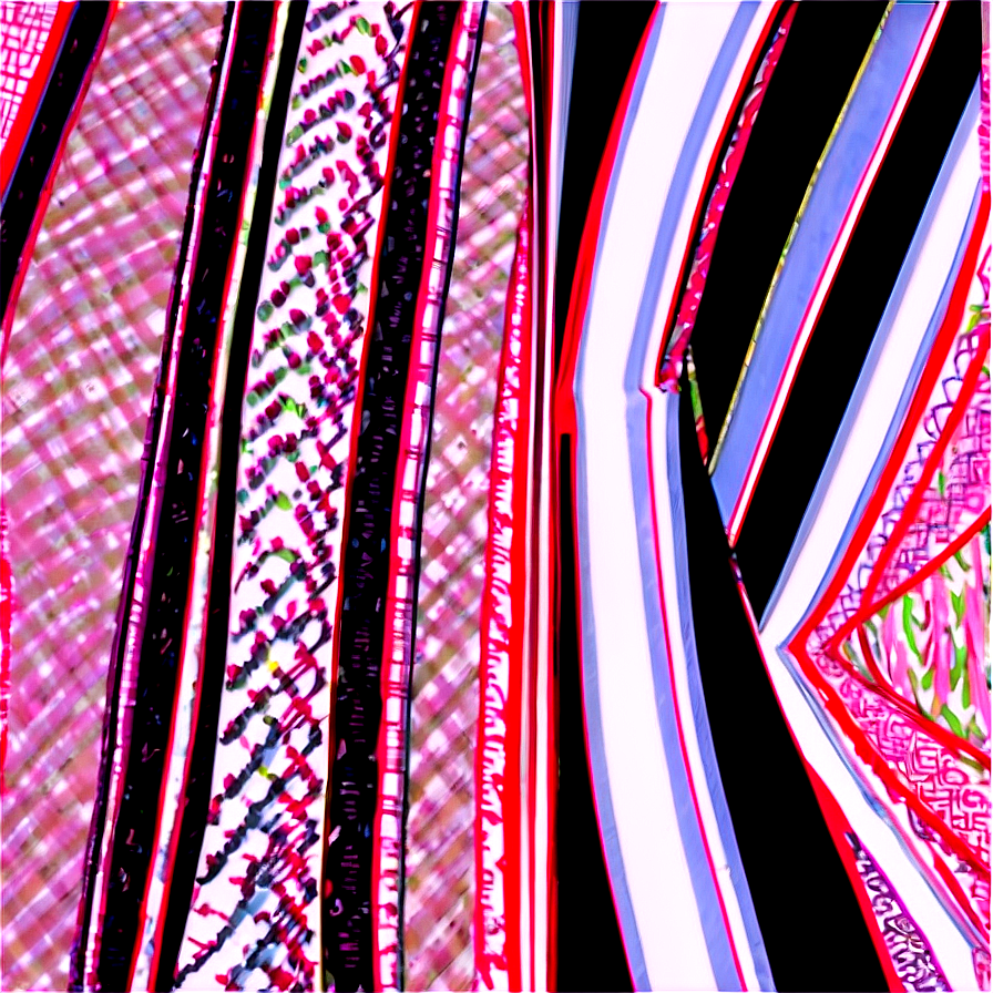 Striped Print PNG wjw PNG with transparent background