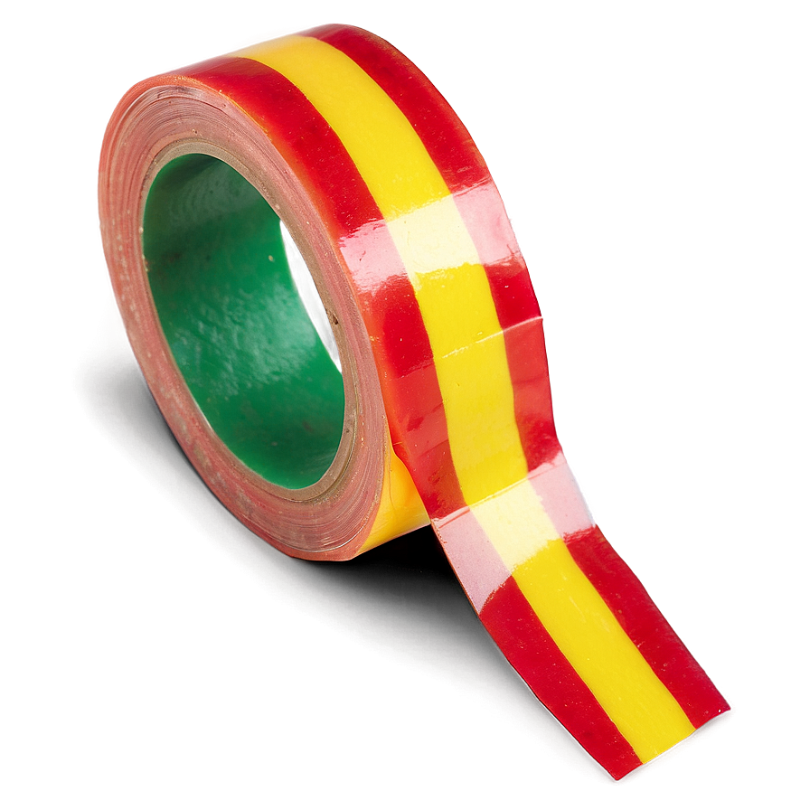 Striped Safety Tape Png Gtj48