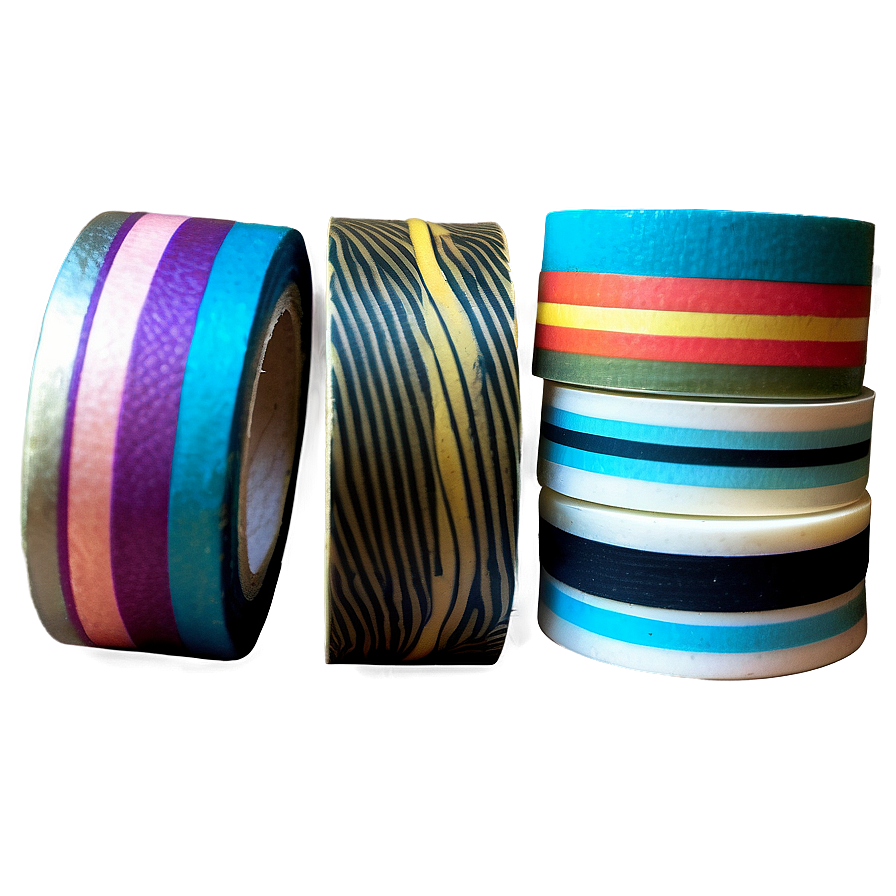 Striped Washi Tape Png 32