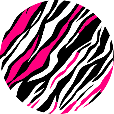 🤷‍♀️#stripes #zebra #animalprint #circle #pink #pattern - White And Blue Zebra, HD Png Download PNG with transparent background