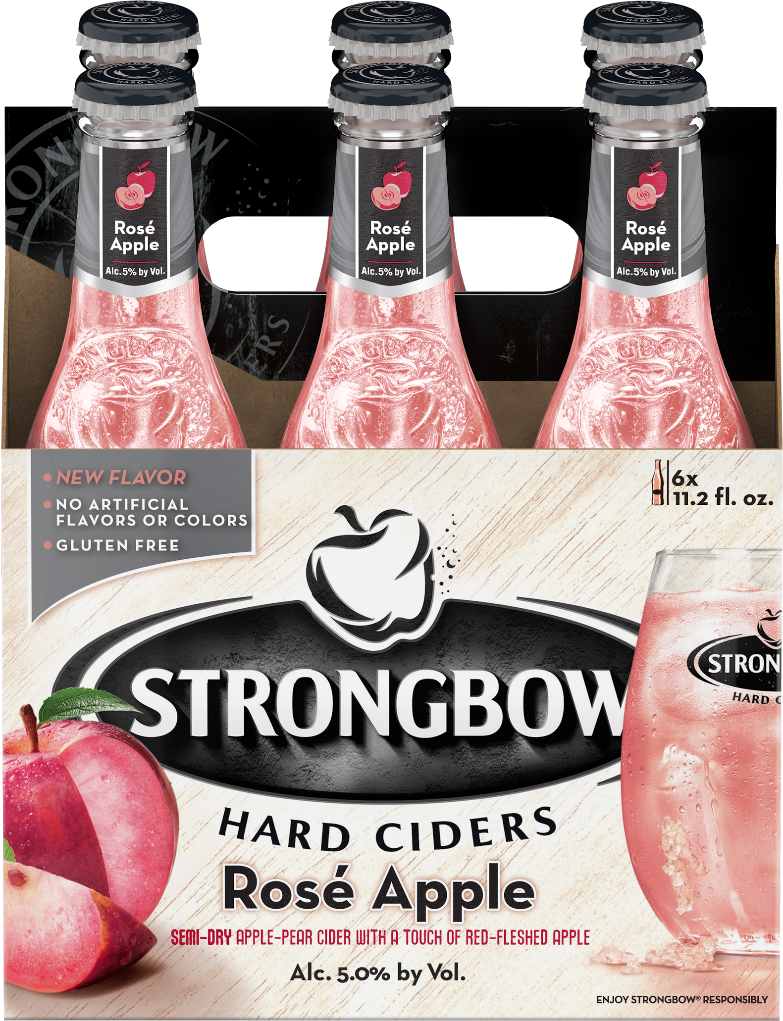 Strongbow Rose Apple Cider Packaging