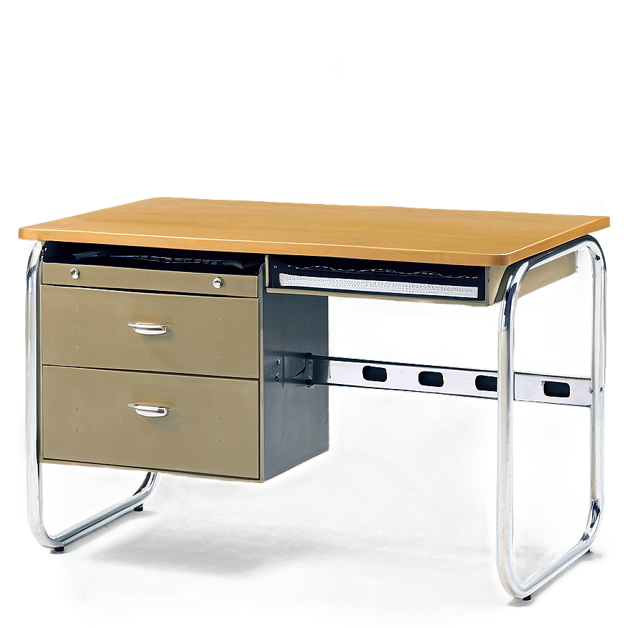 Student Desk With Drawers Png 22