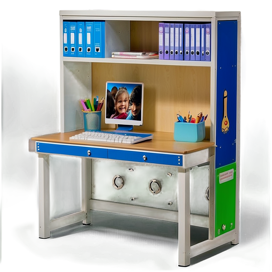 Student Desk With Hutch Png 67