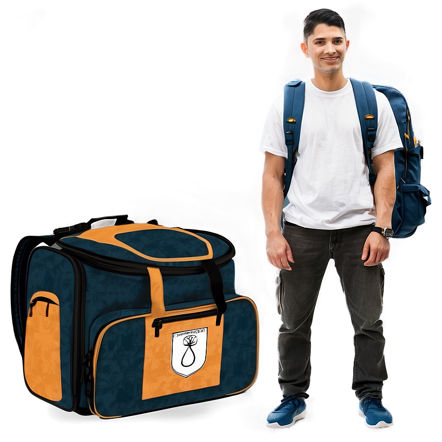 Student With Backpack Png 05232024