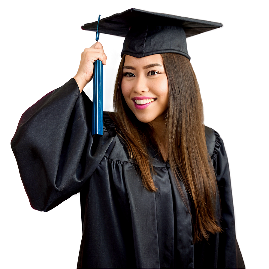 Student With Graduation Cap Png 05232024