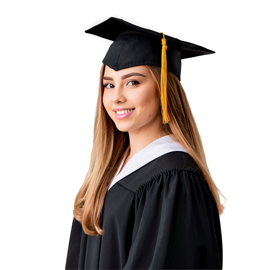 Student With Graduation Cap Png Wlo96