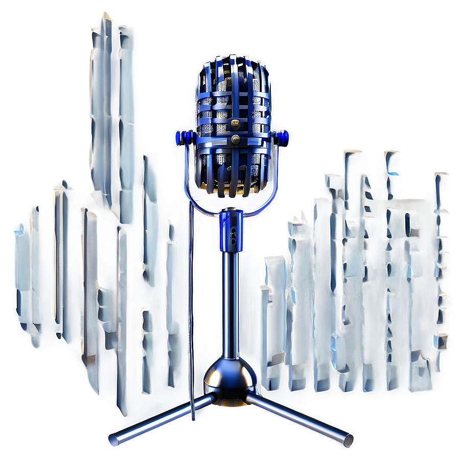 Studio-quality Podcast Mic Png Ebl