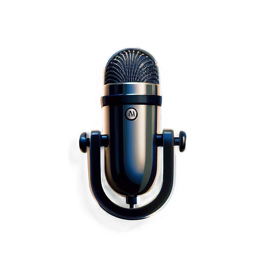 Studio-quality Podcast Mic Png Gok