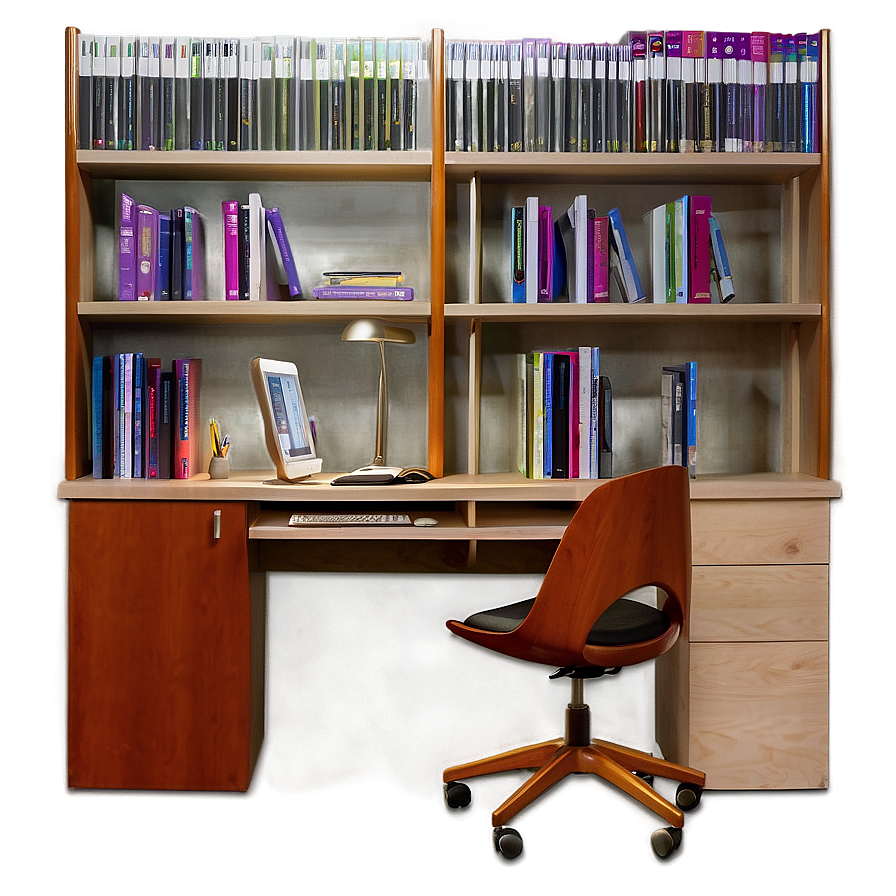 Study Nook Design Ideas PNG 6 PNG with transparent background