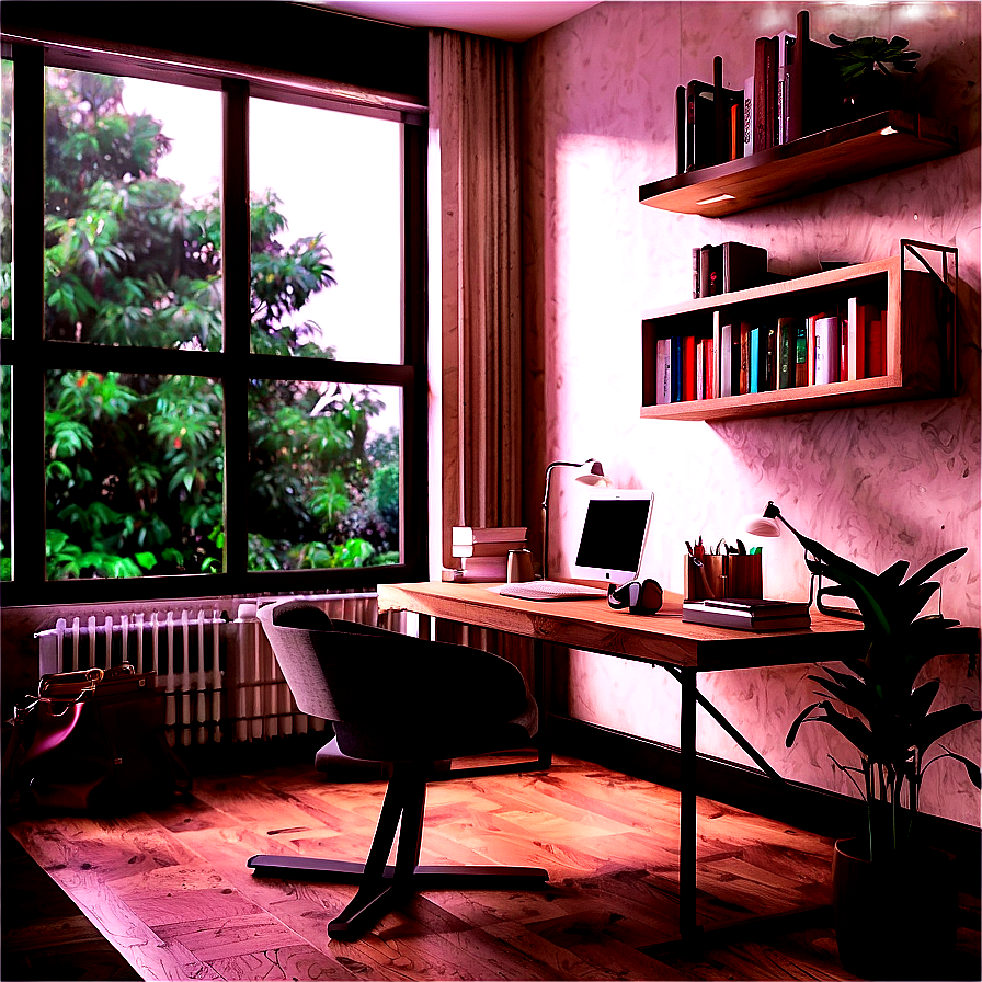 Study Room Decor Inspiration PNG 41 PNG with transparent background