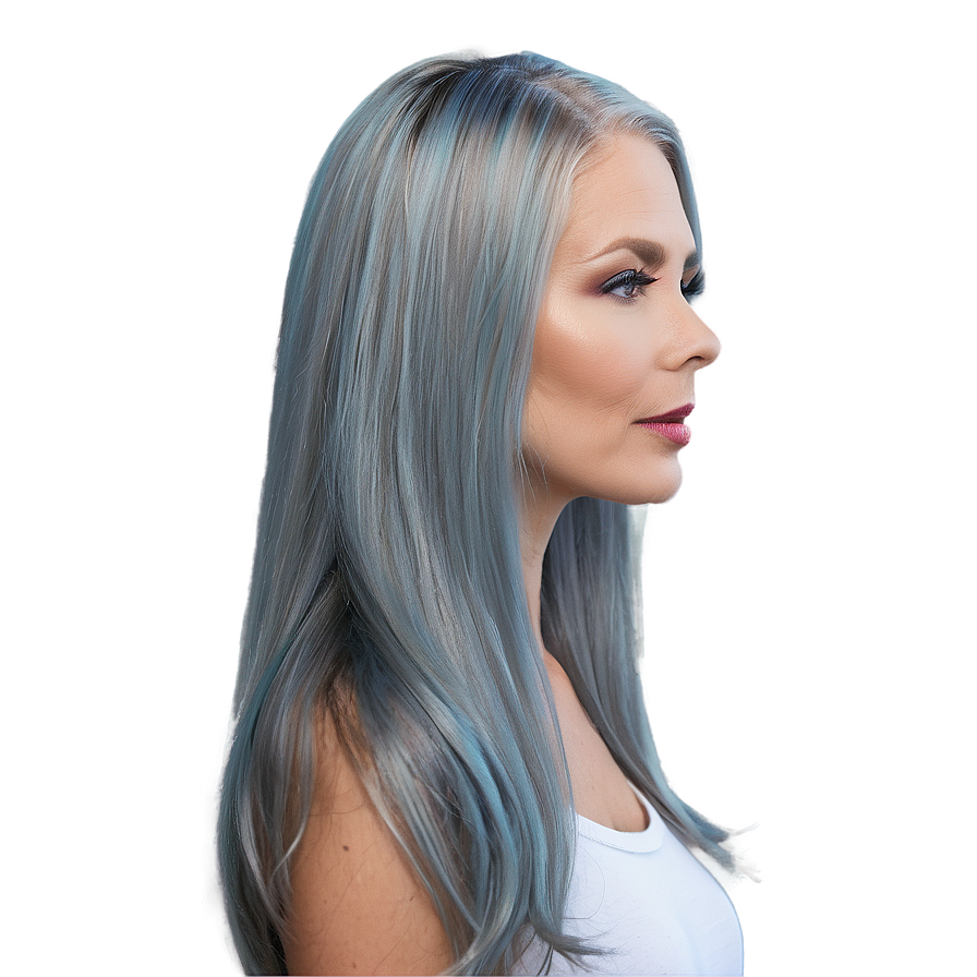 Stunning Grey Hair Shades Png Oat