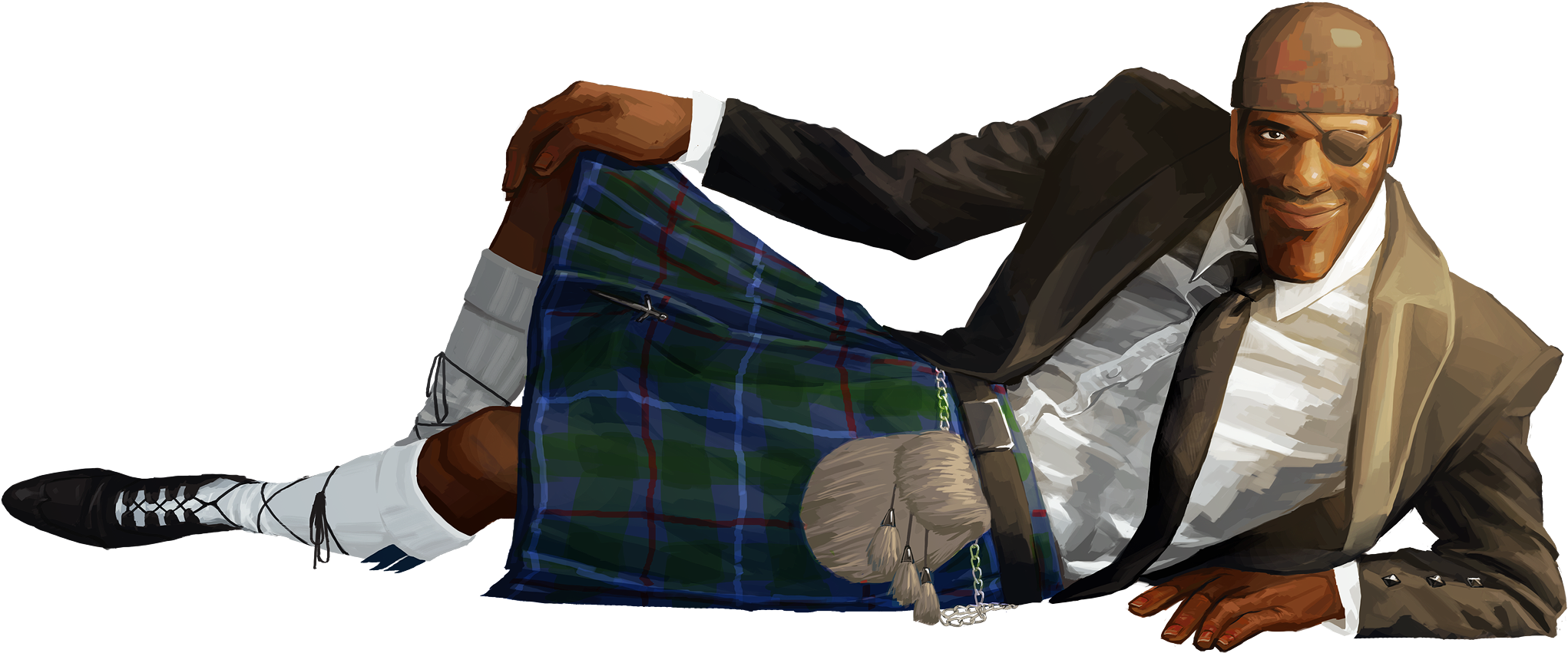 Stupid Sexy Demoman - Tf2 Fanart Sexy, HD Png Download PNG with transparent background