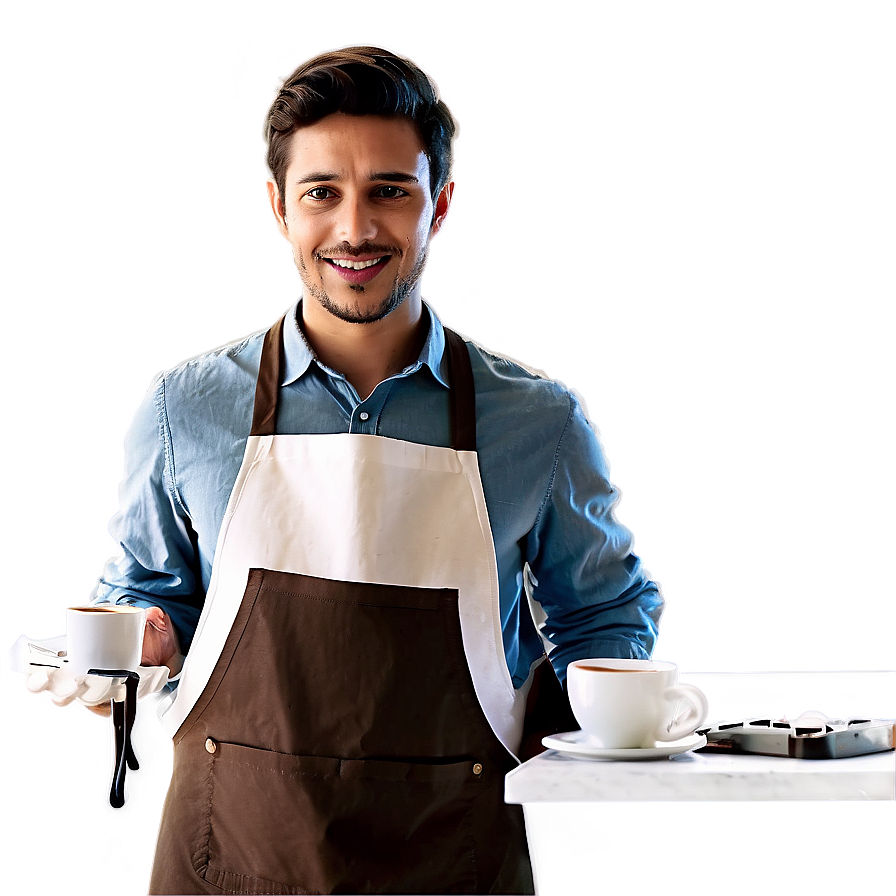 Stylish Barista Gear Png Wht93