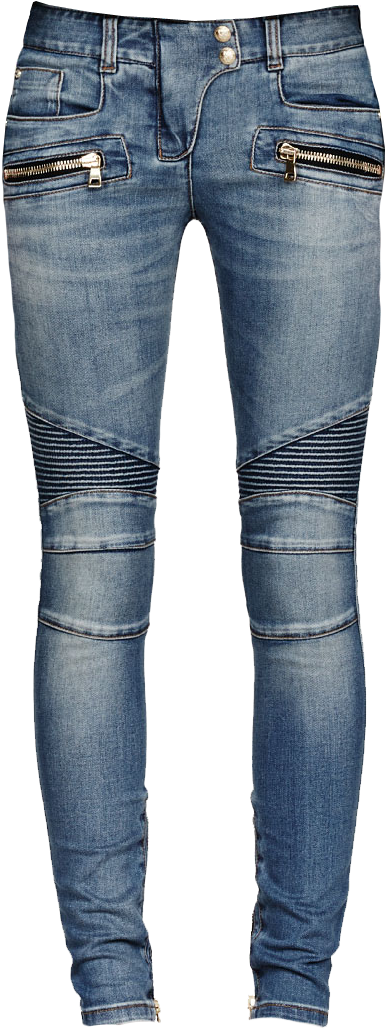 Stylish Biker Jeans