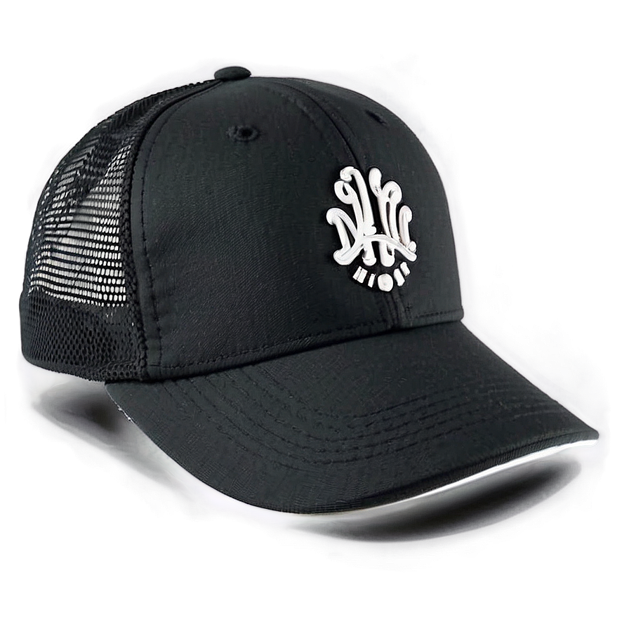 Stylish Black Cap Png 06122024