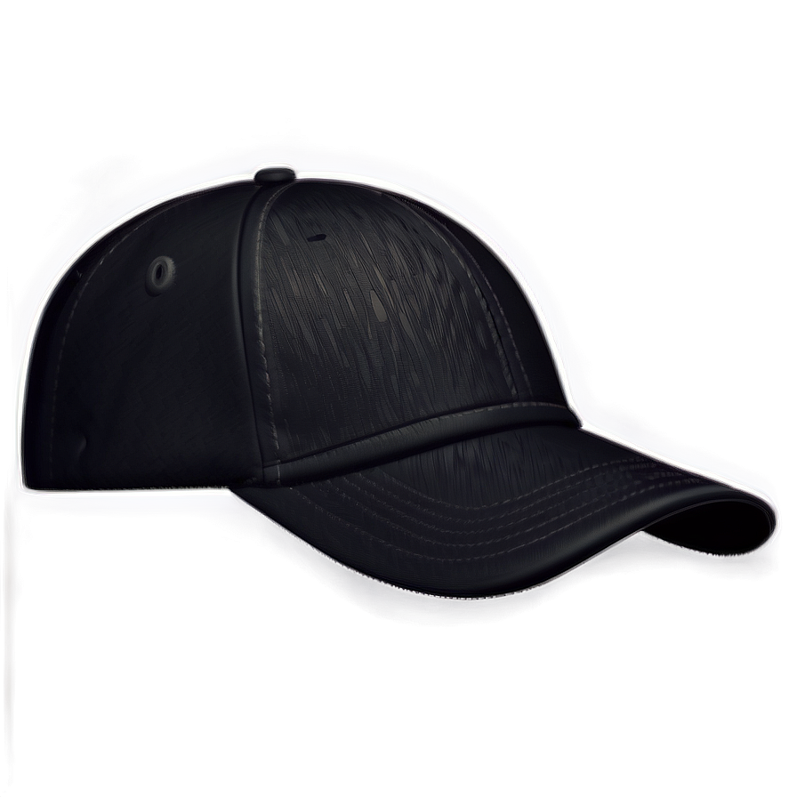 Stylish Black Cap Png 06122024