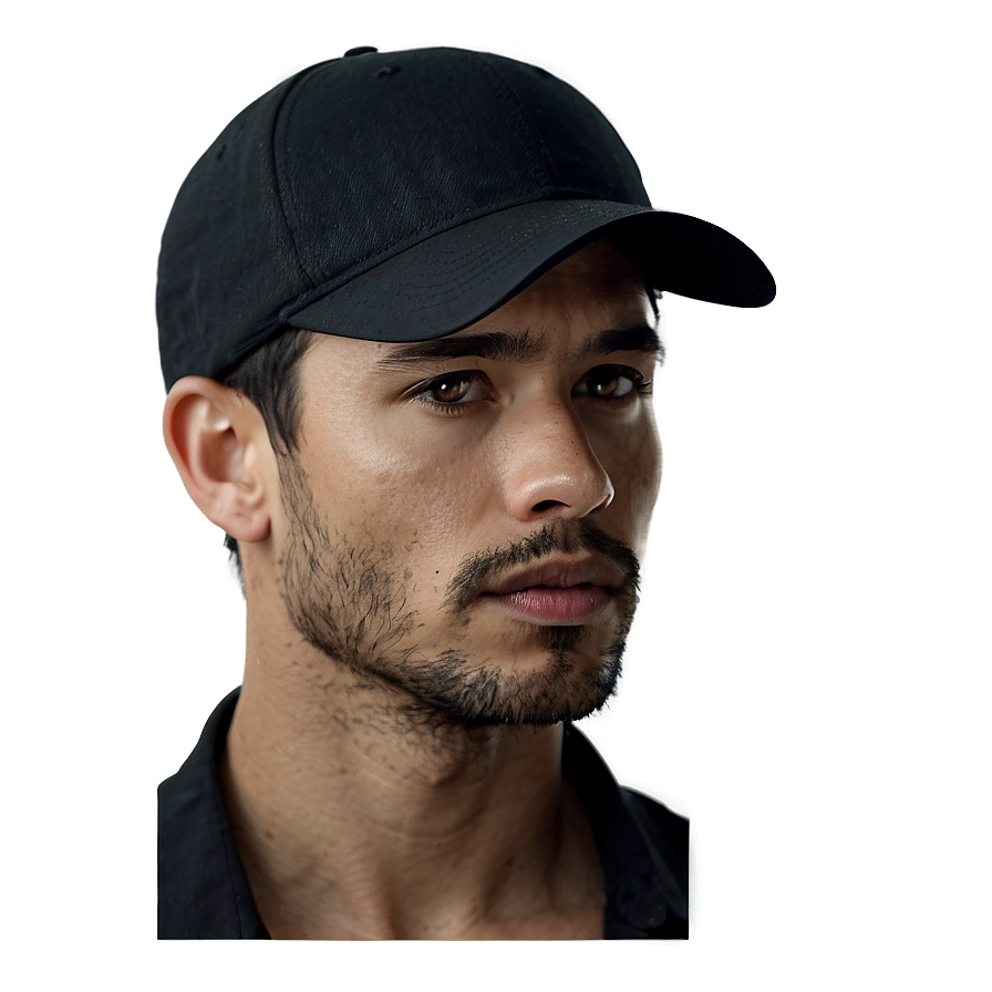 Stylish Black Cap Png 40