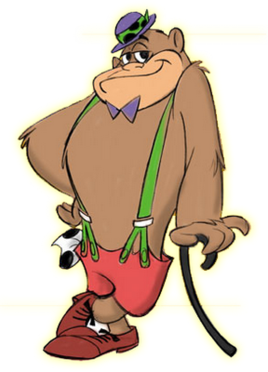 Stylish Cartoon Gorilla Illustration