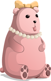 Stylish Cartoon Pig PNG with transparent background