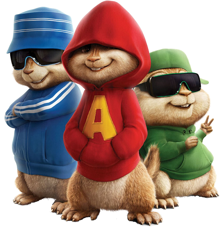 Stylish_ Chipmunks_ Posing