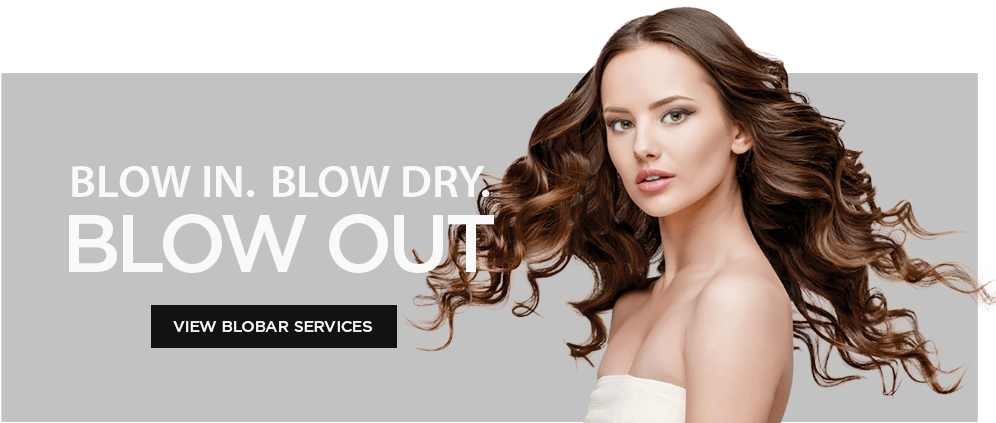 Stylish Hair Salon Blow Dry Advertisement