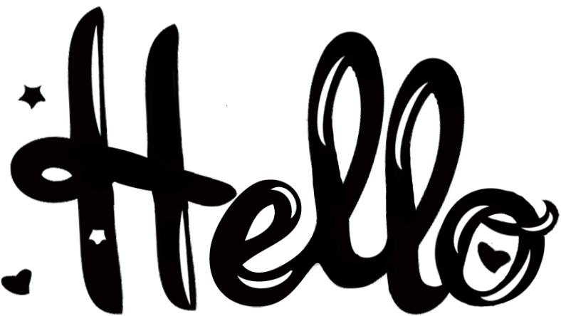 Hello Png - Calligraphy, Transparent Png PNG with transparent background