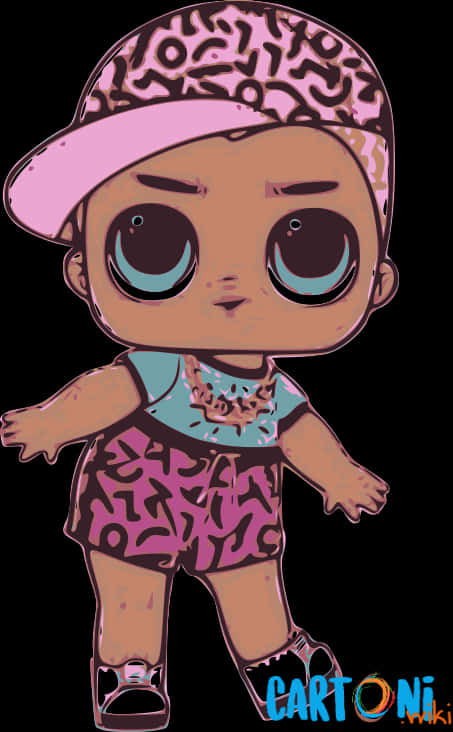 Scribbles Lol Surprise Serie 4 Under Wraps - Lol Doll Boy Scribbles, HD Png Download PNG image with a transparent background, free high-resolution download