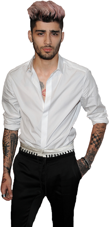 Stylish Manin White Dress Shirt