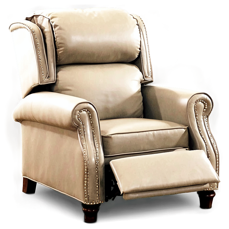 Stylish Recliner Armchair PNG fre PNG with transparent background