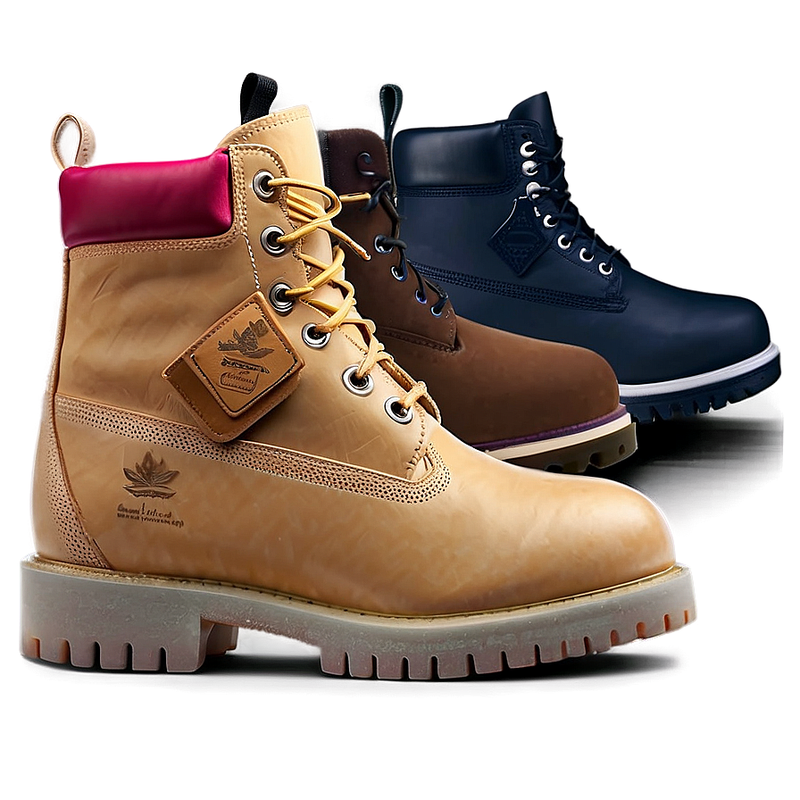 Stylish Timbs Collection PNG 06202024 PNG image with a transparent background, free high-resolution download