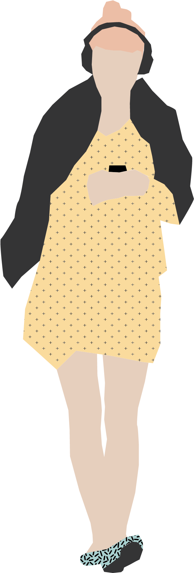 Stylish Woman Vector Illustration