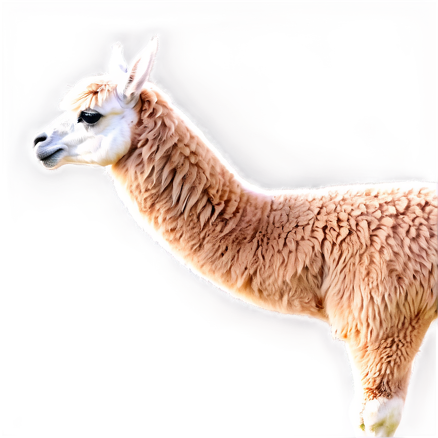 Stylized Alpaca Png Oxg