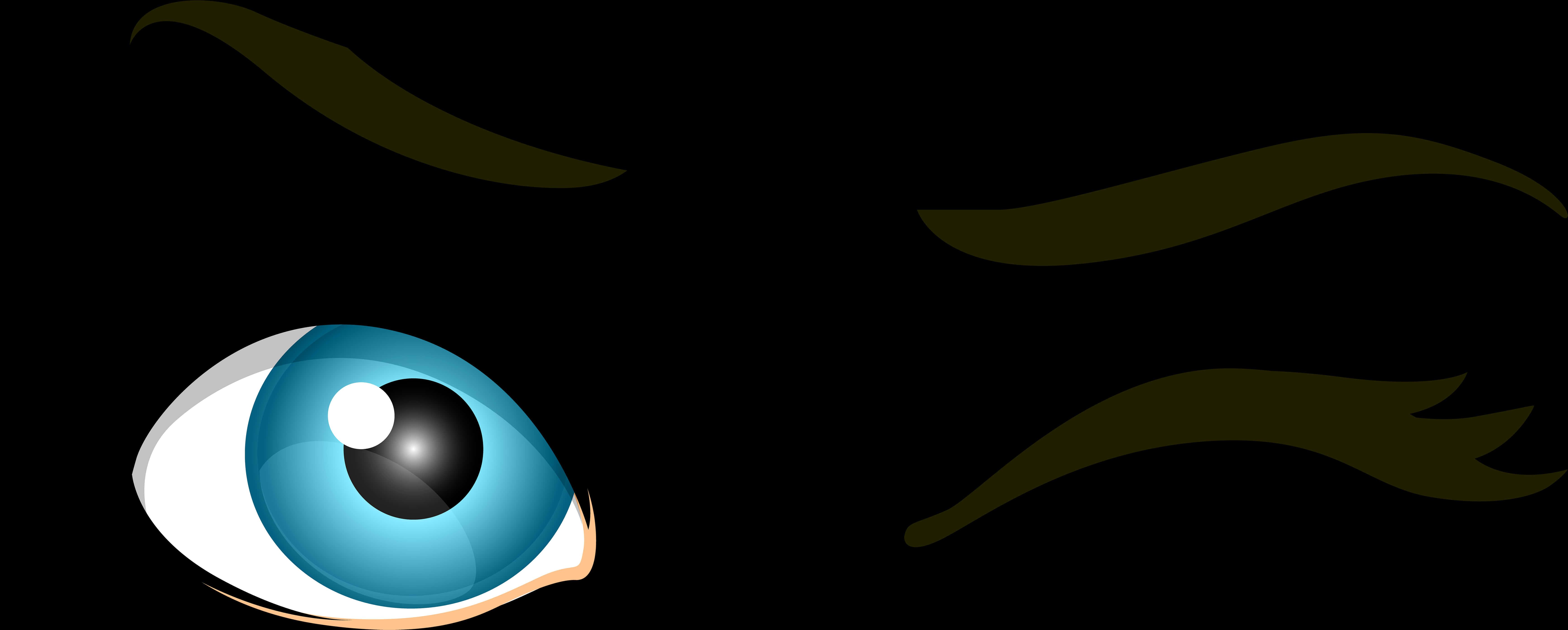 Clip Art Sad Eyes Clip Art - Winking Eye Clipart, HD Png Download PNG image with a transparent background, free high-resolution download