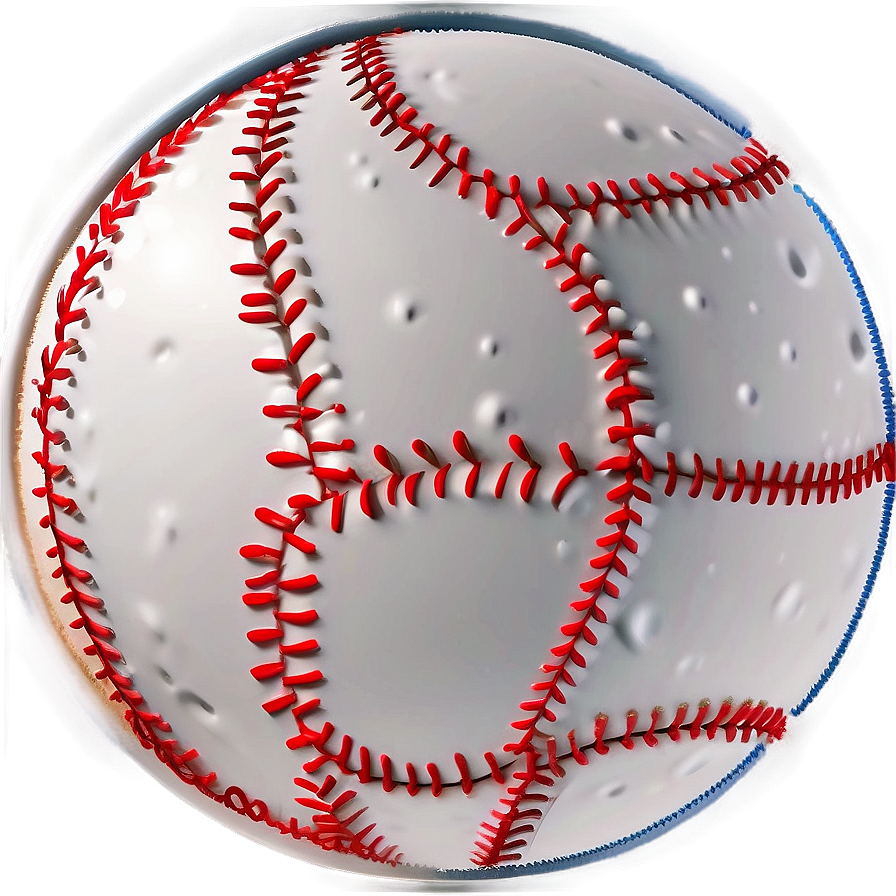 Stylized Baseball Stitch Effect Png 06132024