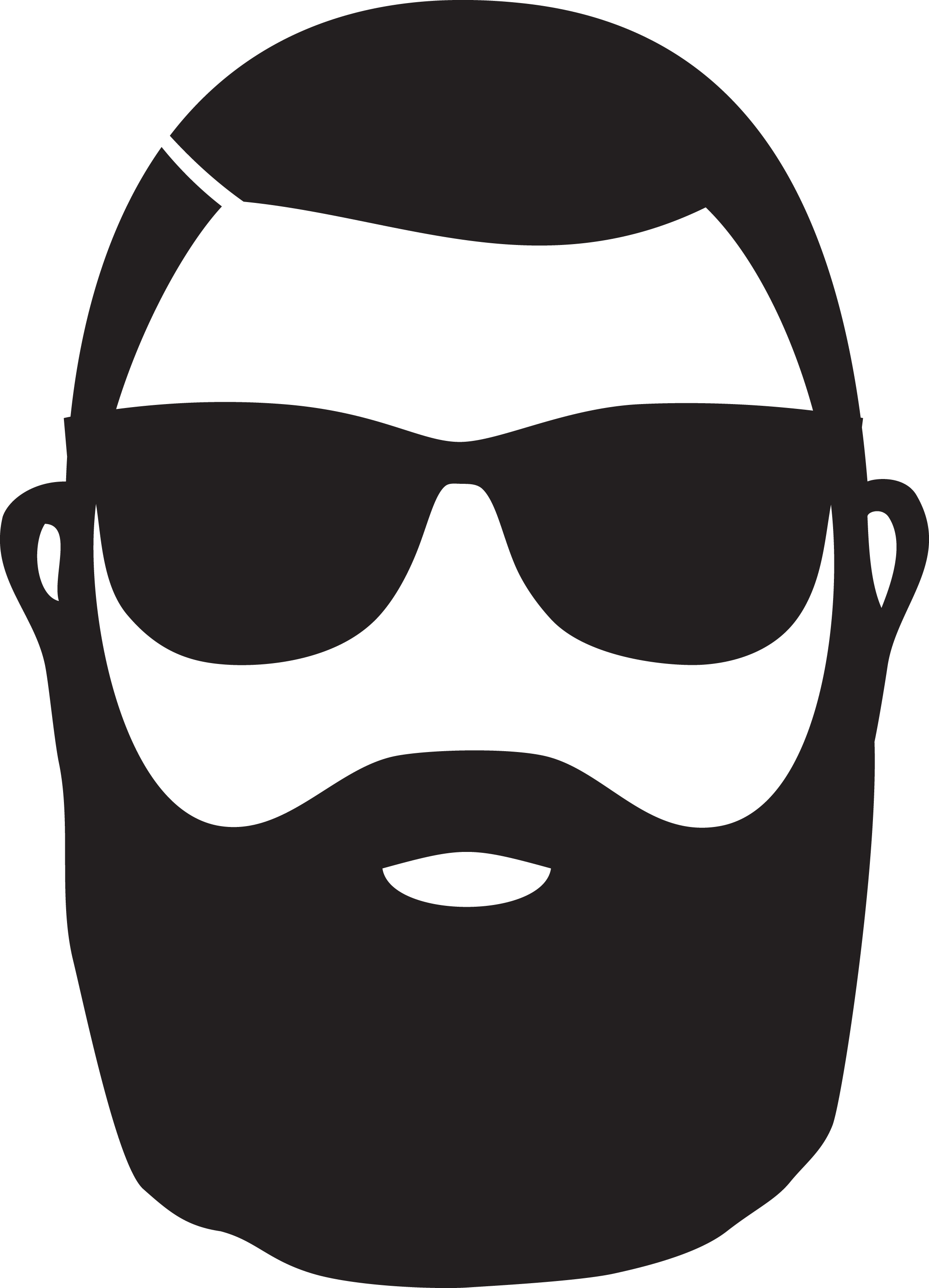 Beard Liquid - Beard Vape Logo PNG image with a transparent background, free high-resolution download