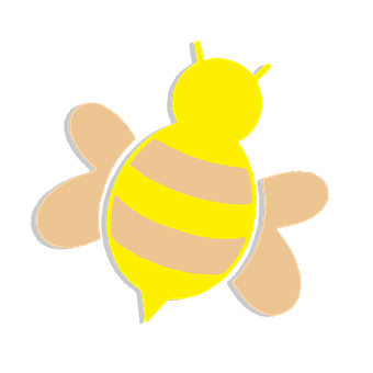 Stylized Bee Icon