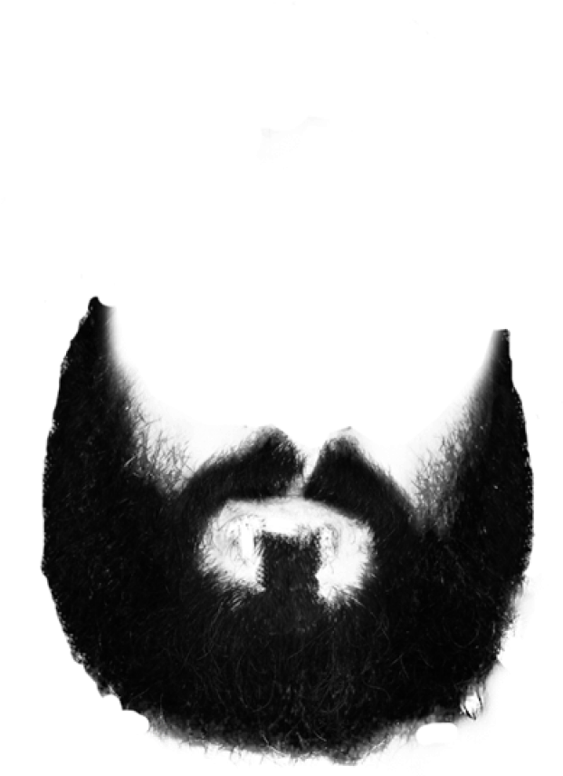 Beard Twelve - Black Beard Png PNG image with a transparent background, free high-resolution download