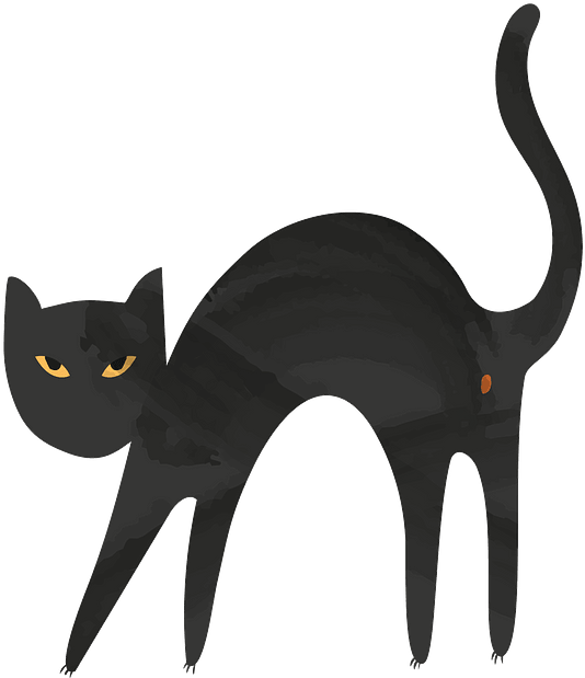 Black Cat, HD Png Download PNG with transparent background