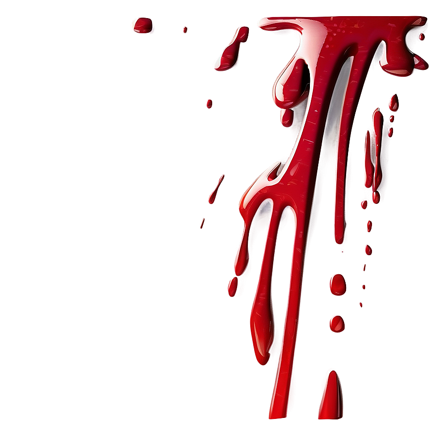 Stylized Blood Splatter Art Png Ohh72