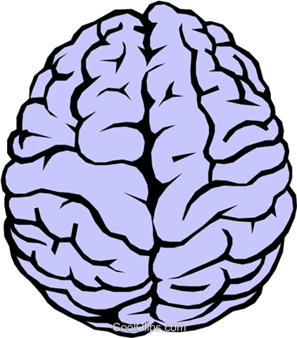 Stylized Brain Clipart