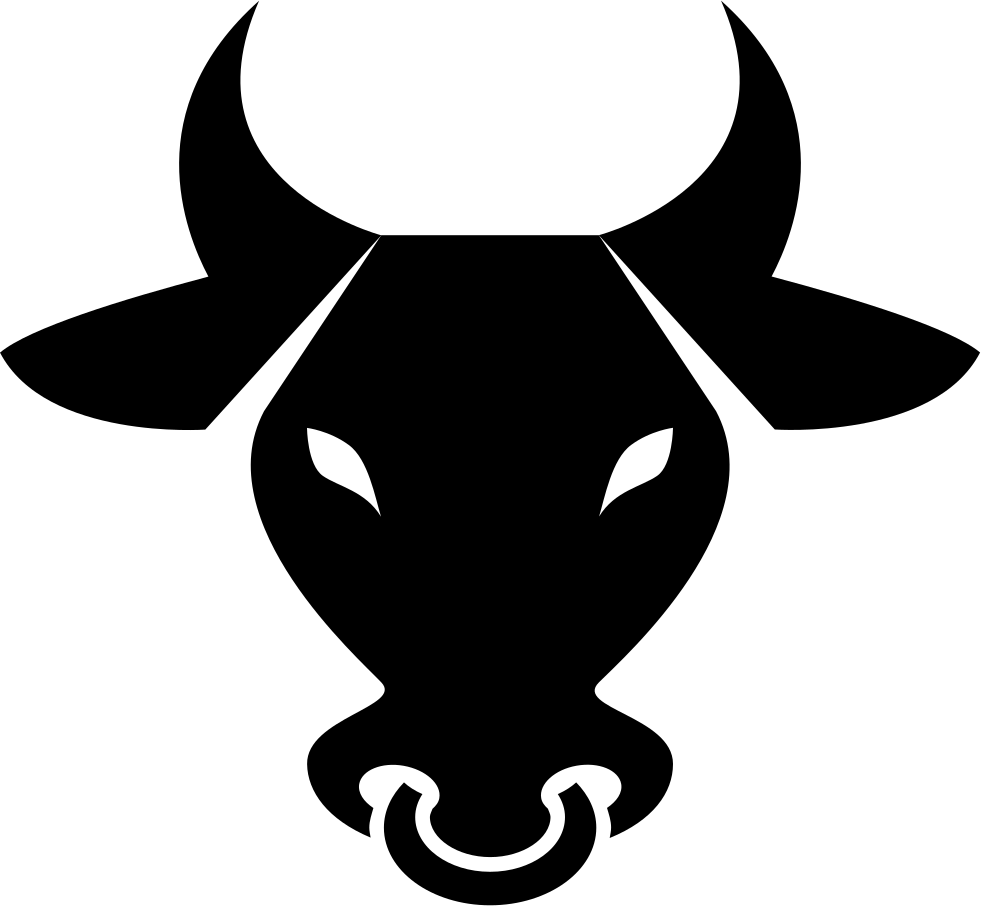 Stylized Bull Icon