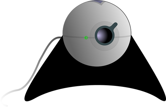 Stylized Camera Aperture Illustration PNG with transparent background