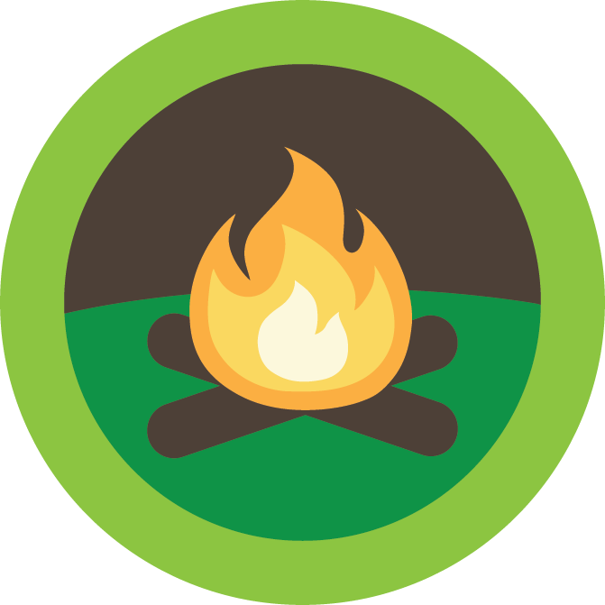 Campfire Leader - Campfire In Circle Cartoon, HD Png Download PNG with transparent background