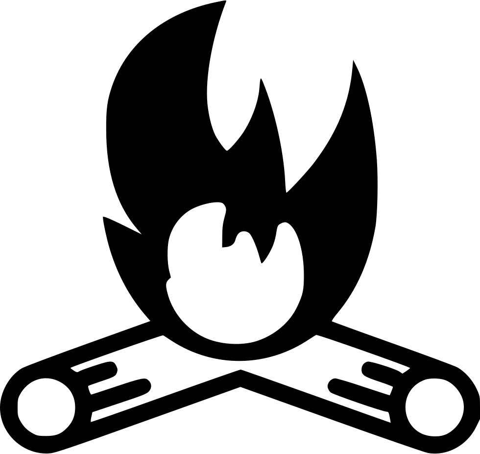 Campfire - Free Svg File Campfire, HD Png Download PNG with transparent background