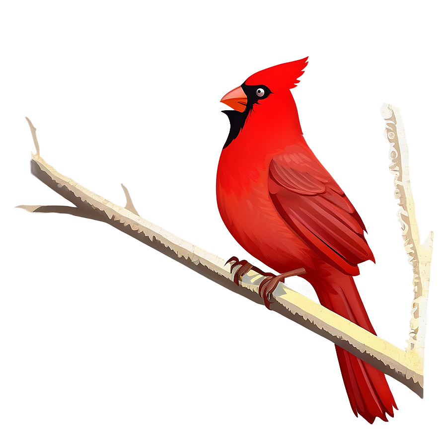 Stylized Cardinal Icon Png Vnn24