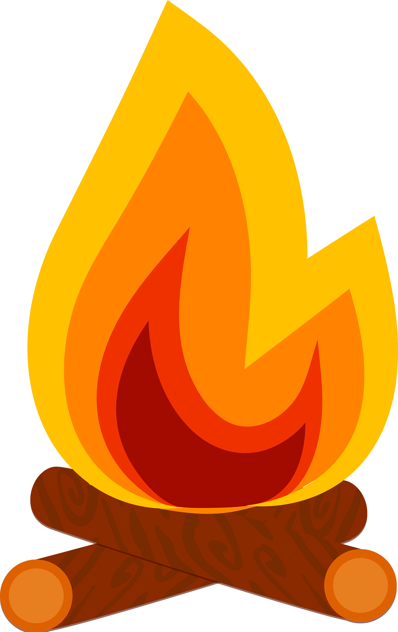 Bonfire Flame Clip Art - Bonfire Clipart Png, Transparent Png PNG with transparent background