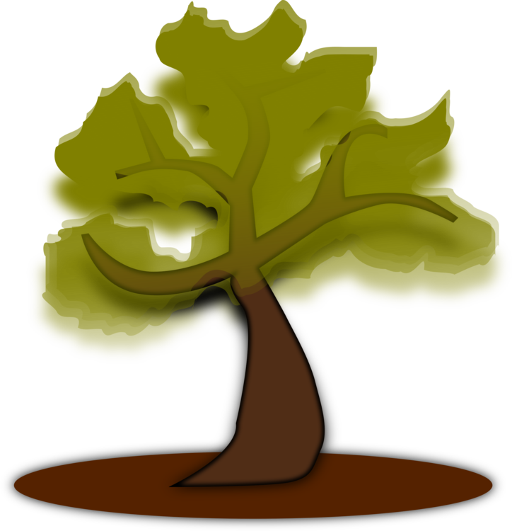 Stylized Cartoon Tree