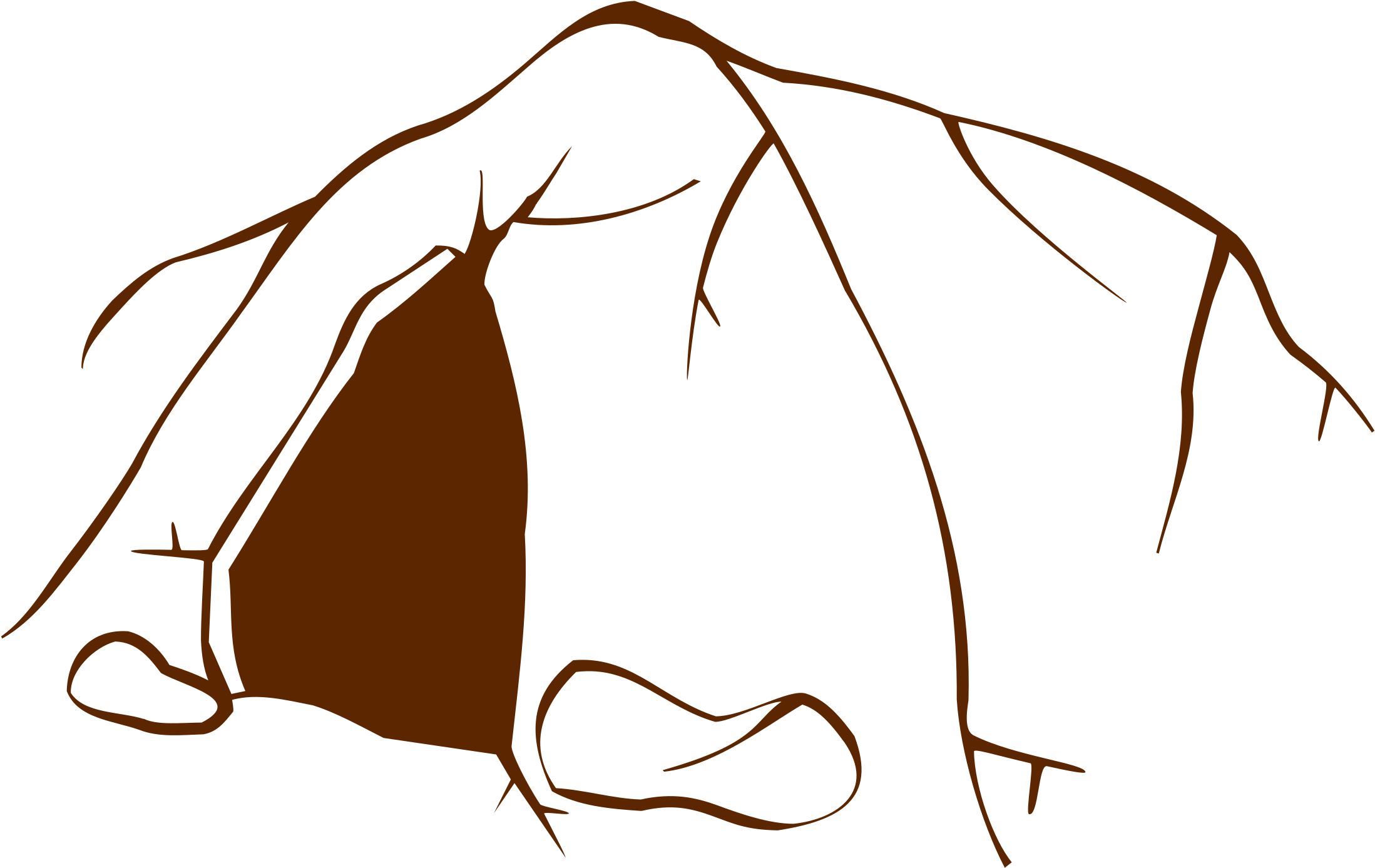 Clip Art Collection Of Free Caving - Cave Clip Art, HD Png Download PNG image with a transparent background, free high-resolution download