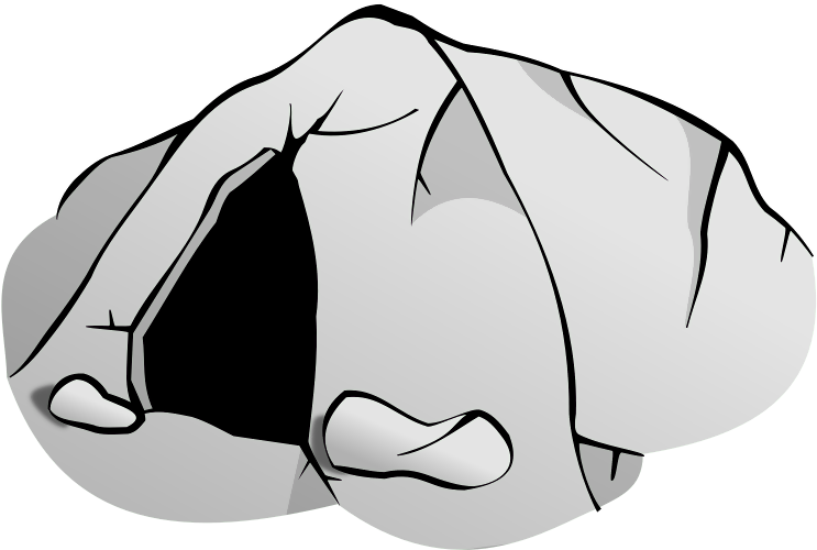 This Graphics Is Rpg Map Symbol - Cave Clip Art PNG image with a transparent background, free high-resolution download