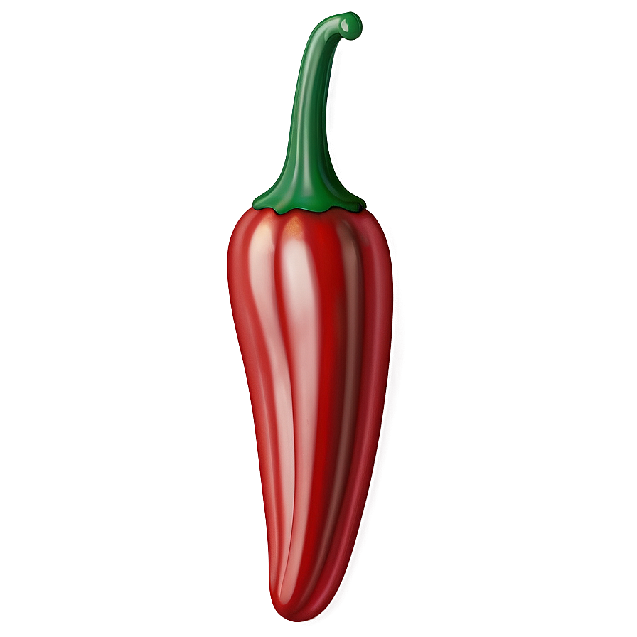 Stylized Chili Pepper Png 10